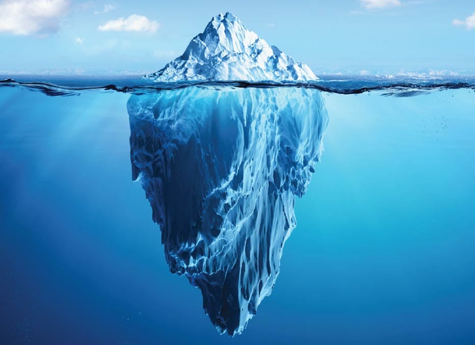 Loss of employee productivity is just the tip of the iceberg