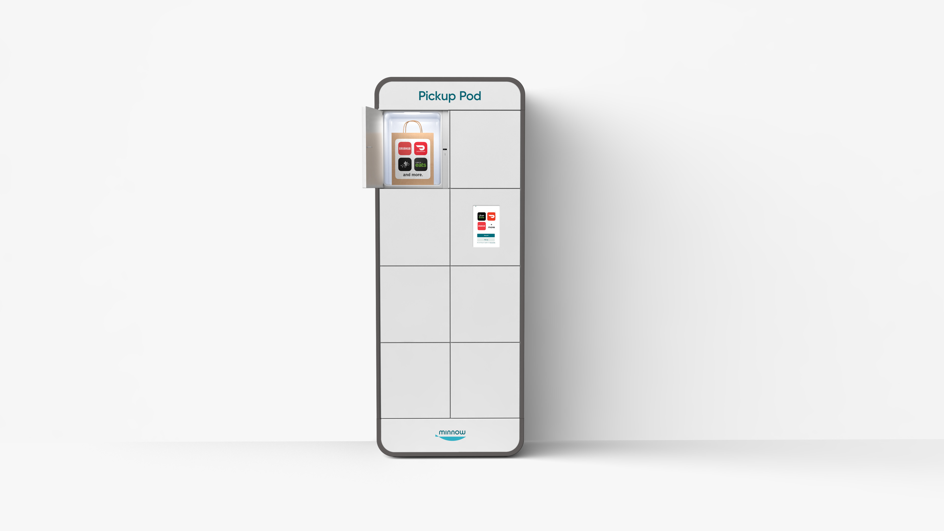 Minnow Pickup Pod - open